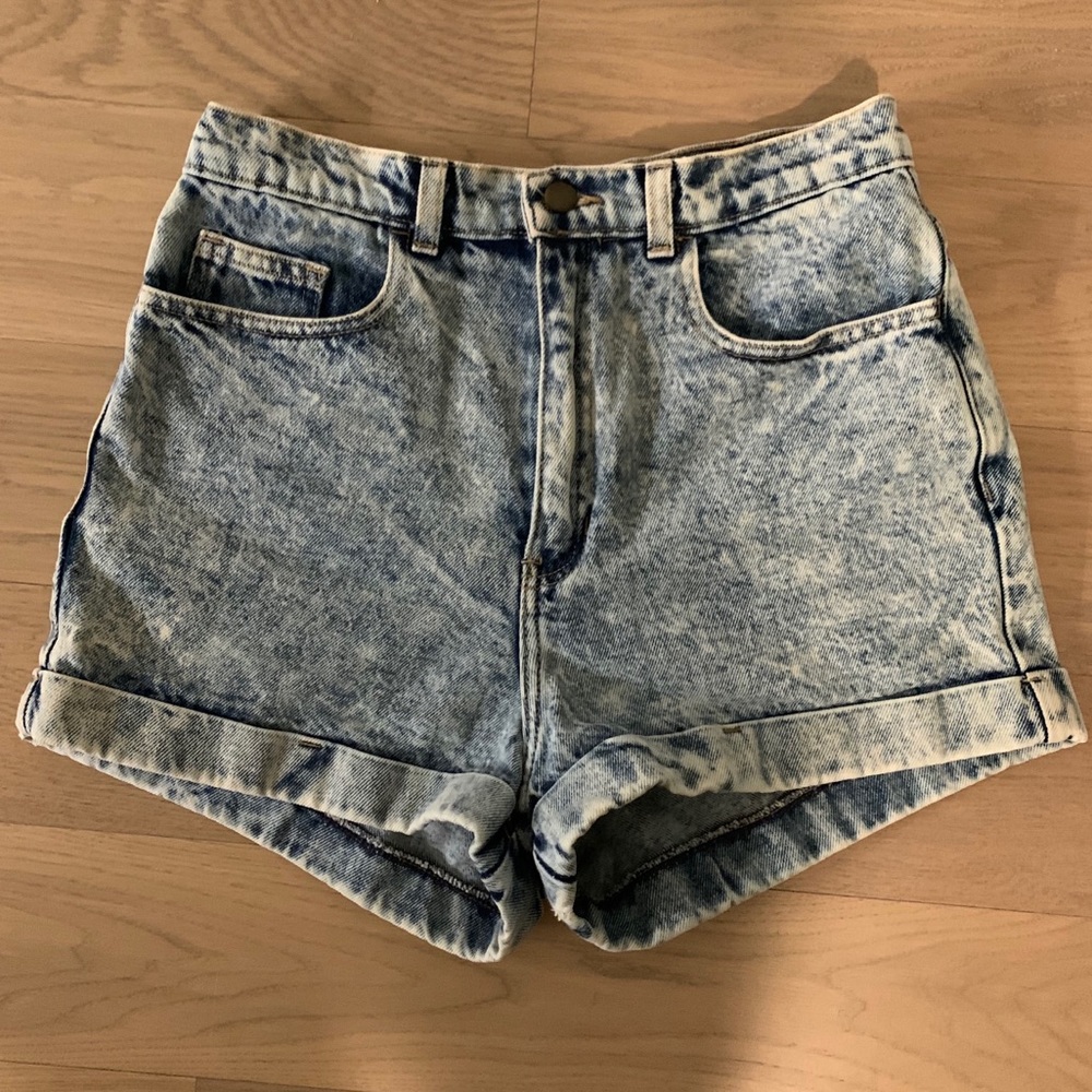 American Apparel Jean Shorts